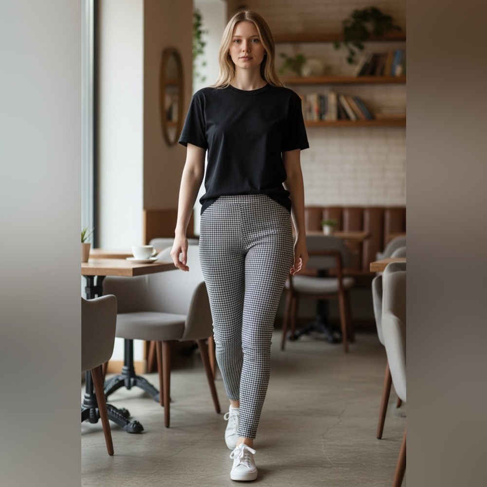 LOFT Micro Houndstooth Legging